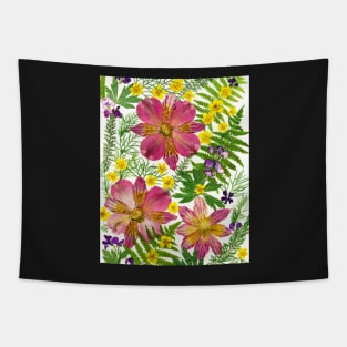 Floral Fantasy Art Print Pink Alstroemeria Botanical Poster Home Decor Wall Art Tapestry