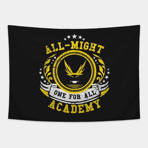 All Might Academy. Tapestry by hybridgothica