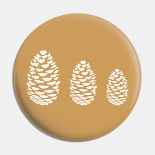 Pinecones (Autumn Yellow) Pin