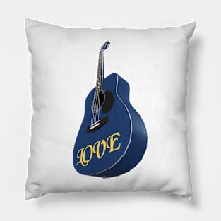 Blue Guitar – Music be the food of love Pillow