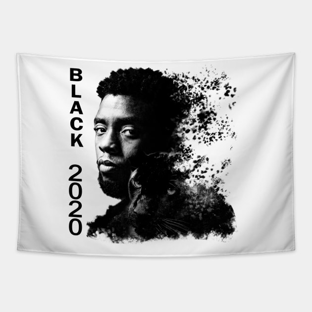 Chadwick Boseman Tapestry by AndreyG