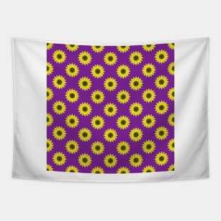 Sunflowers Neck Gator Purple Sunflower Tapestry