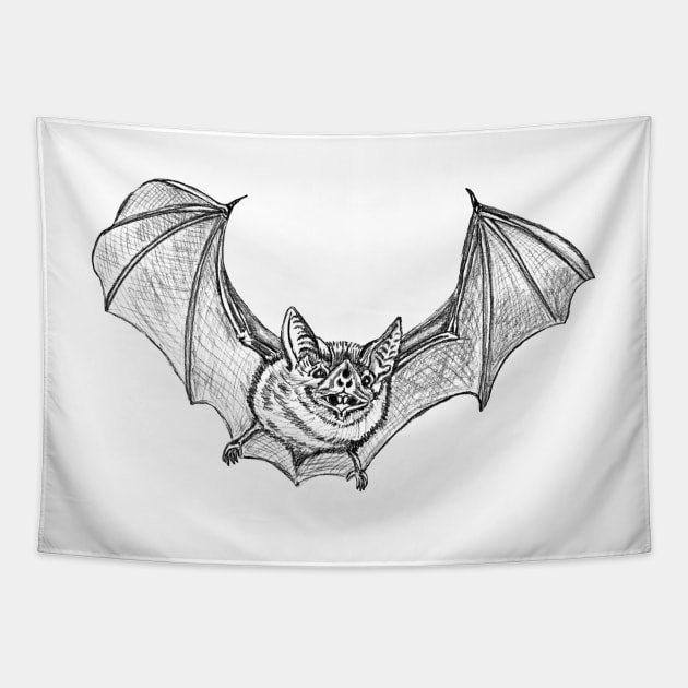 Vampire Bat Tapestry by Kyko619