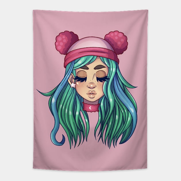 Star Girl Tapestry by FilmDizzy