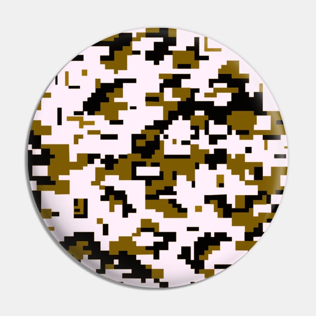 HieroThyme Ranger Desert D0001-g camouflage Pin by Hierothyme