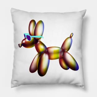 Balloon Dog Dude Pillow