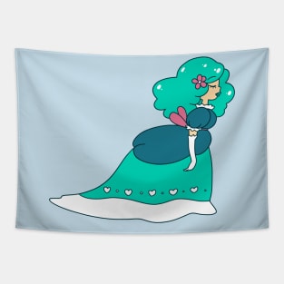 Cute Luxurious Girl Tapestry