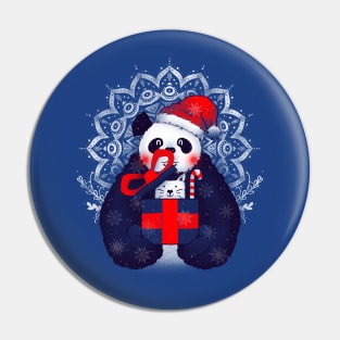 Xmas Panda Ugly Sweater by Tobe Fonseca Pin