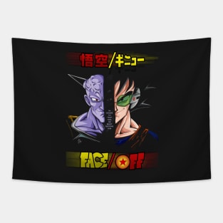 Face off Goku Tapestry