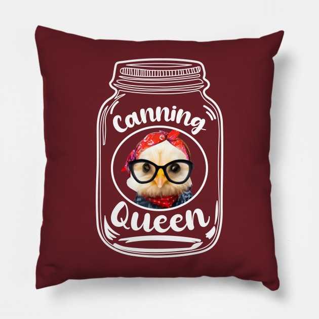 Canning Shirt, It's Canning Season, Canning Queen Shirt, Canning Shirts, Canning Gift, Homestead Gifts, Canning T Shirt, Gift for Canners, Mason Jar Gift, Gifts for Gardeners, Canning Jar T-Shirt, Canning Jar Shirt, Canning Jar Gifts Pillow by GraviTeeGraphics