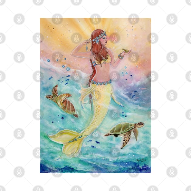 Sunshine sea mermaid by Renee Lavoie by ReneeLLavoie