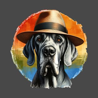 Great Dane Rainbow Art T-Shirt