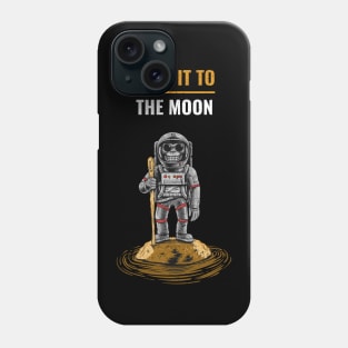 Send It To The Moon Ape In Space For Moass Phone Case