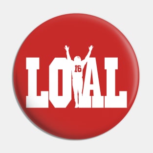 49er Loyal: A Joe Montana Tribute Design Pin