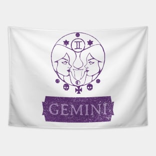 gemini zodiac sign test Tapestry