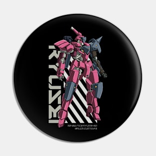 Ryusei-Go Graze Custom III Gundam Pin