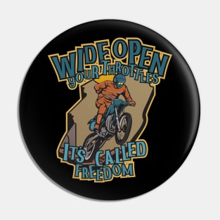 Motorcross Adventure Pin