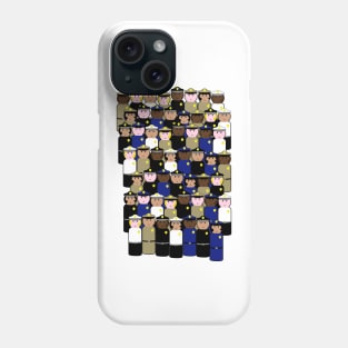 peg people police Phone Case