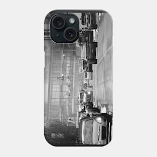 Traffic in the Winter. Phone Case