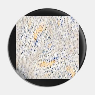 Abstract Feathered Marble Fashion Pattern Pin