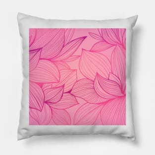 Pink Floral pattern Pillow