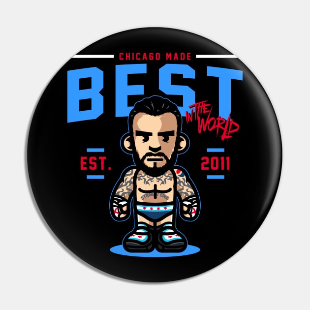 Best In The World Pin by KDNJ