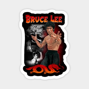 Legend Bruce Movie Jeet Kune Do Be Water Lee Magnet