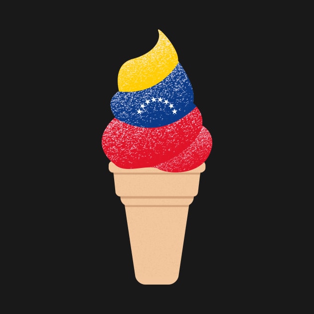 Venezuelan Flag Ice Cream by sqwear