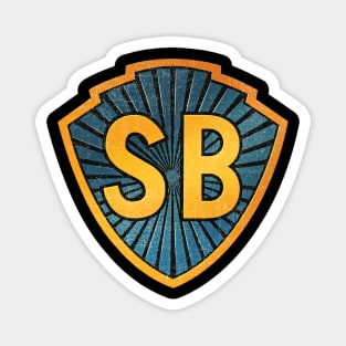 Vintage Shaw Brothers Logo – Classic Kung Fu Cinema Tribute Magnet