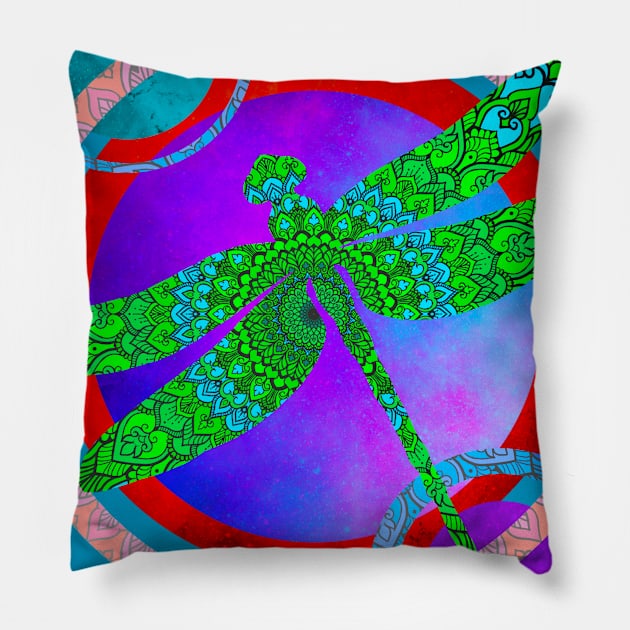 Buzzing Buddy Pillow by AubreyBriteArt