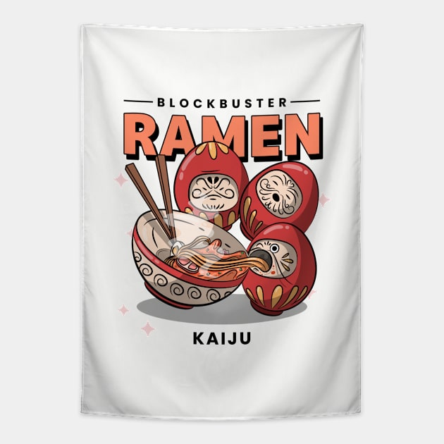 Ramen Kaijo Character Tapestry by cheesefries