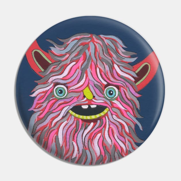 Hairy Pin by jenniferdavisart