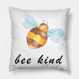 BEE kind T-shirt with bee Pillow