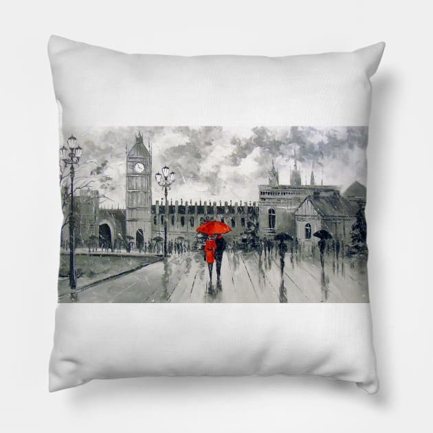 London Pillow by OLHADARCHUKART