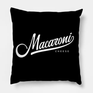 Funny Macaroni and cheese, pasta, italian food baseball Pillow