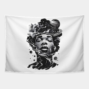 Interstellar Queen 2 Tapestry