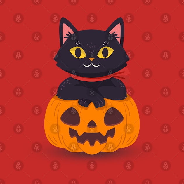 Cat of Halloween by eslam74