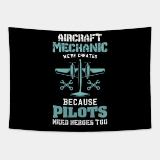 Aviation Mechanic Airframe Technician Gift Tapestry