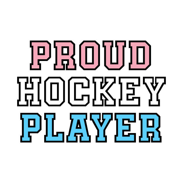 Transgender Hockey Player Pride by QCult