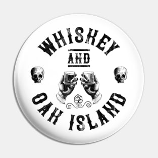 Oak Island Treasure and Whiskey Gift Pin