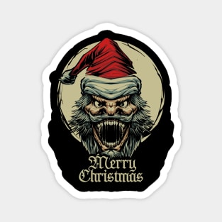 monster santa claus Magnet