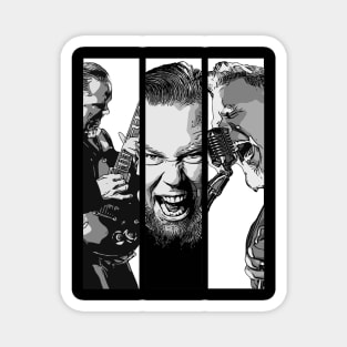 James Hetfield Guitar Magnet