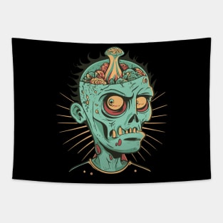 Zombie Love Undead Valentines Tapestry