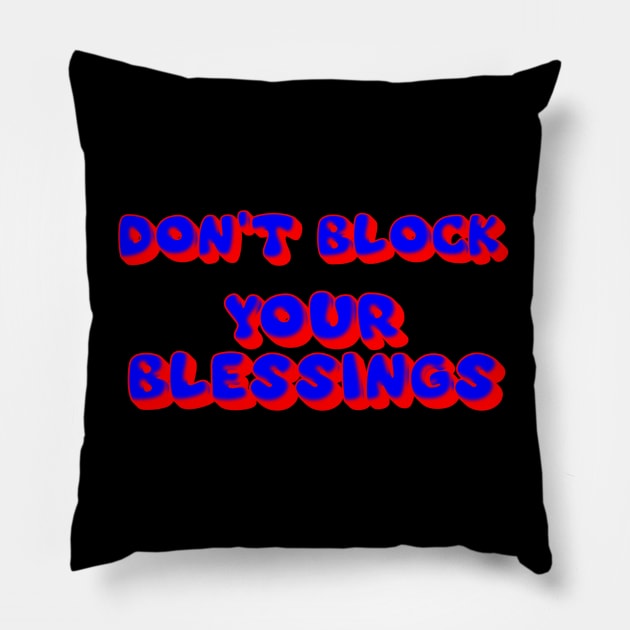 Blessings Pillow by Fly Beyond