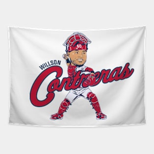 Willson Contreras Caricature Tapestry