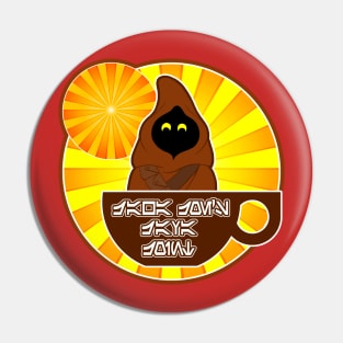 Jawa Joe's Java Joint (Aurebesh) Pin