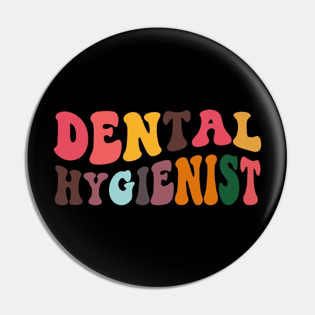 Dental Hygienist - Dentist Retro Dental Hygienists Pin by fromherotozero