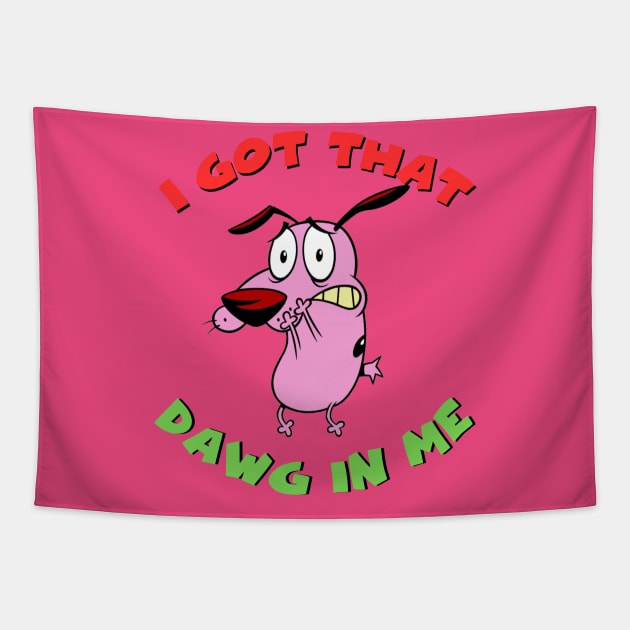 I got that Dawg in me Tapestry by Hanzolebot