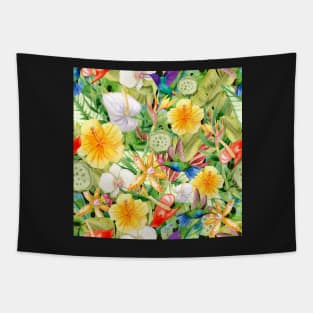 Tropical Foliage Tapestry