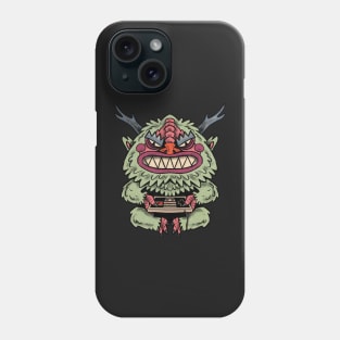 Angry Yeti Retro Gamer Phone Case